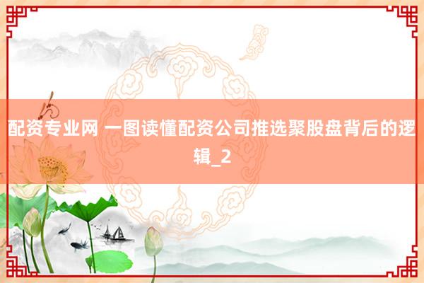 配资专业网 一图读懂配资公司推选聚股盘背后的逻辑_2