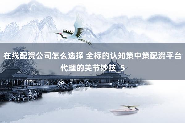 在线配资公司怎么选择 全标的认知策中策配资平台代理的关节妙技_5